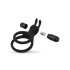Easytoys Share Ring - vibrerande penis- och testikelring (svart)