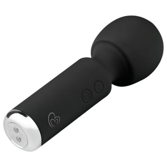 Easytoys - minivibrator wand - uppladdningsbar - svart