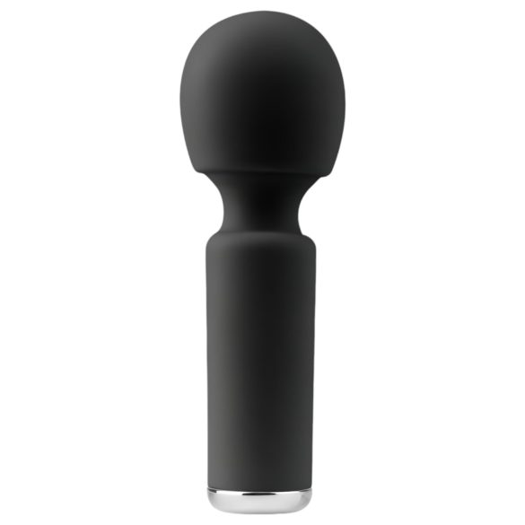 Easytoys - minivibrator wand - uppladdningsbar - svart