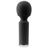 Easytoys - minivibrator wand - uppladdningsbar - svart