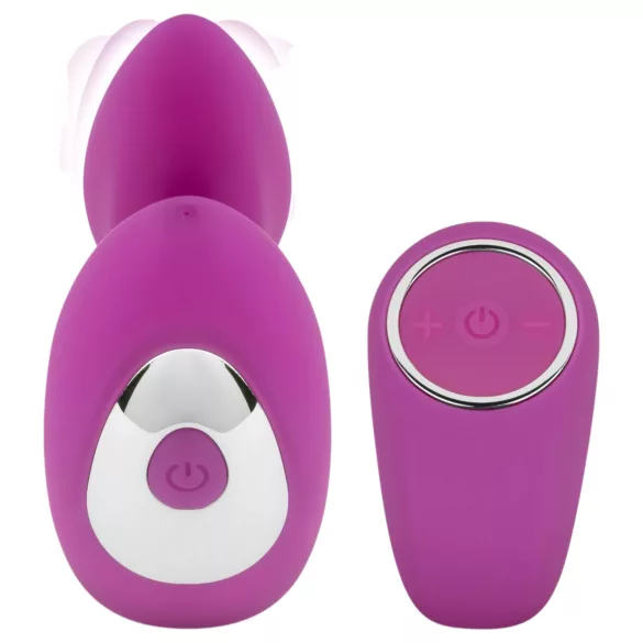 Easytoys - parvibrator med fjärrkontroll - vattentät - rosa