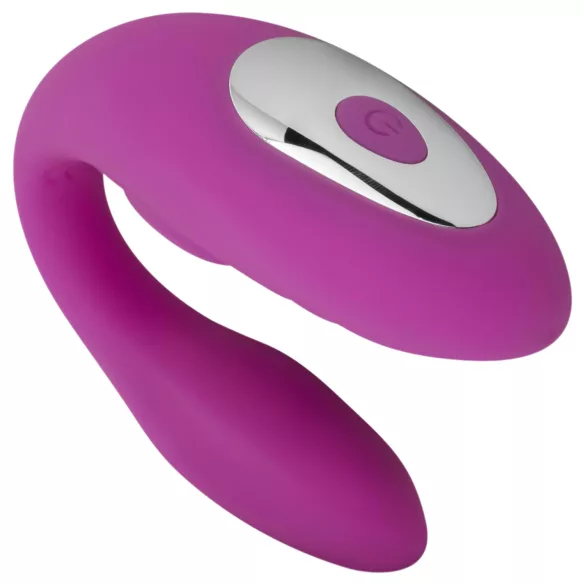 Easytoys - parvibrator med fjärrkontroll - vattentät - rosa