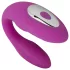 Easytoys - parvibrator med fjärrkontroll - vattentät - rosa