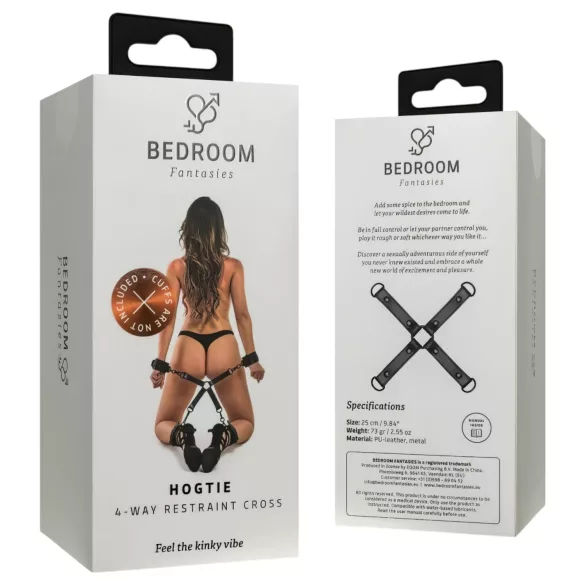 Bedroom Fantasies - bondagekors - svart