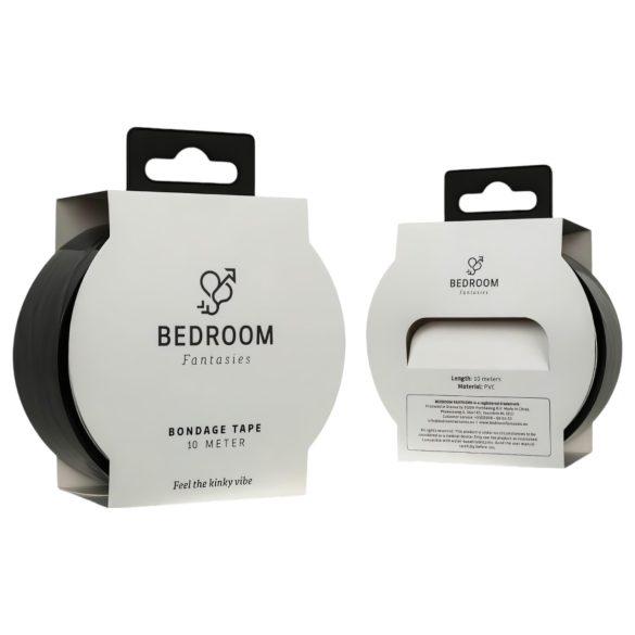 Bedroom Fantasies - bondage tejp - självhäftande - 20m svart