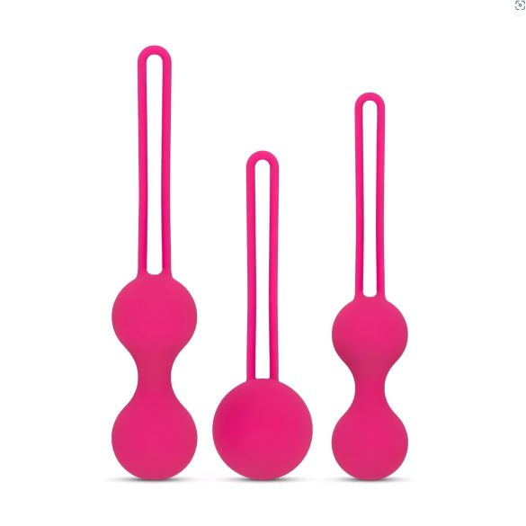 Easytoys - knipkulor set - 3 delar - rosa