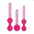 Easytoys - knipkulor set - 3 delar - rosa