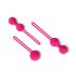 Easytoys - knipkulor set - 3 delar - rosa