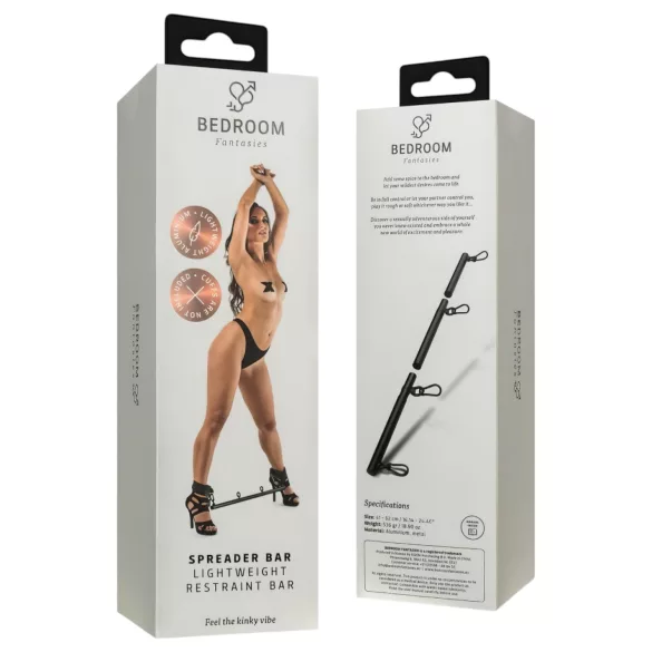 Bedroom Fantasies - ställbar sprederstav - svart