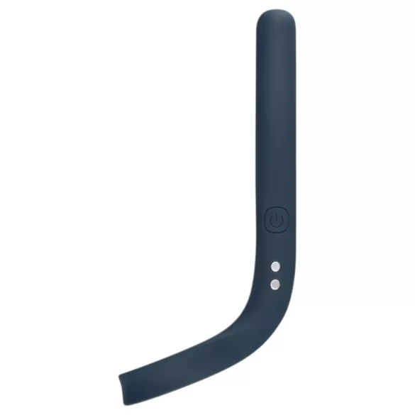 Boners - penisring och vibrator för pung - uppladdningsbar - blå