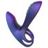 Hueman Infinity Ignite - Vibrerande Penis- och Pung-ring (Lila)