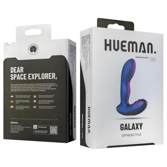 Hueman Galaxy - pulserande analvibrator - lila
