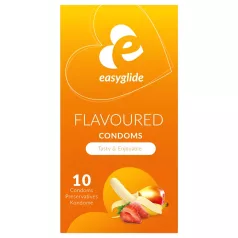 EasyGlide - kondomer med fruktsmak - 10 st