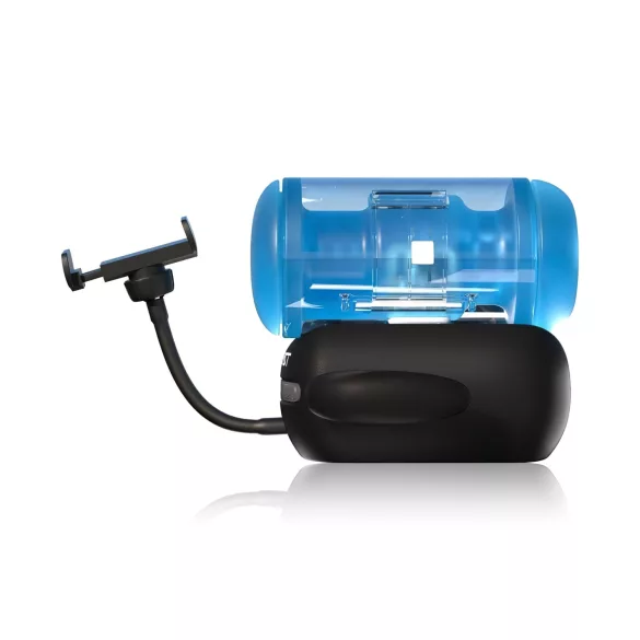 Blowcast Wingman Pro - automatisk masturbator - blå/svart