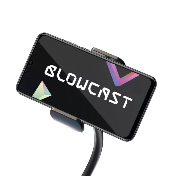 Blowcast Wingman Pro - automatisk masturbator - blå/svart
