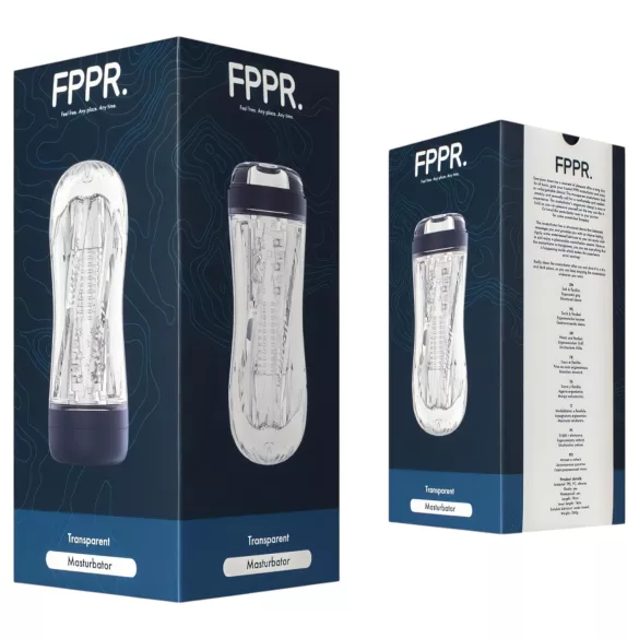 FPPR. - onanator med spiralstruktur - transparent