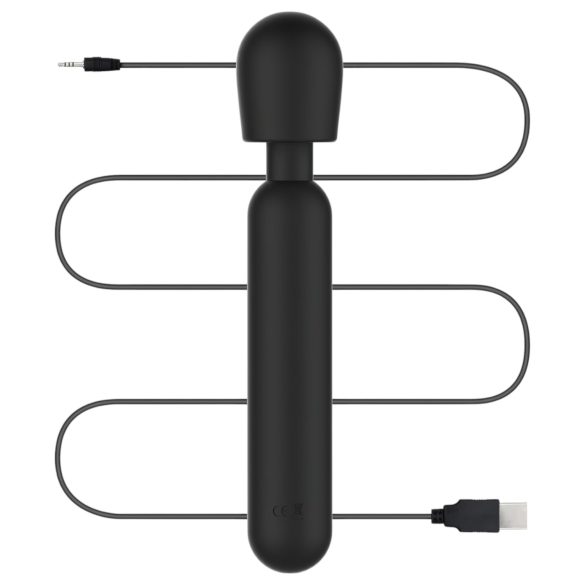 BLAQ - vibrator med digital massage - svart