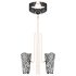 Rosy Gold - halsband och handledsbojor (svart)