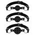 Sovrumsfantasier - Munsnara set - 3 delar (svart)