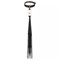 Rosy Gold - halsband och paddel - svart