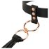 Rosy Gold - halsband & spankare (svart)