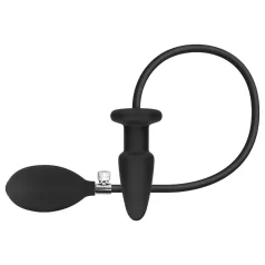EasyToys - uppblåsbar analplugg - svart