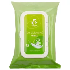 EasyGlide - rengöringsservetter för sexleksaker - 25 st