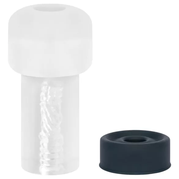 Boners - automatisk penispump-masturbator (transparent-svart)