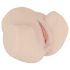 FWB - realistisk vibrating torsomasturbator - hudfärgad