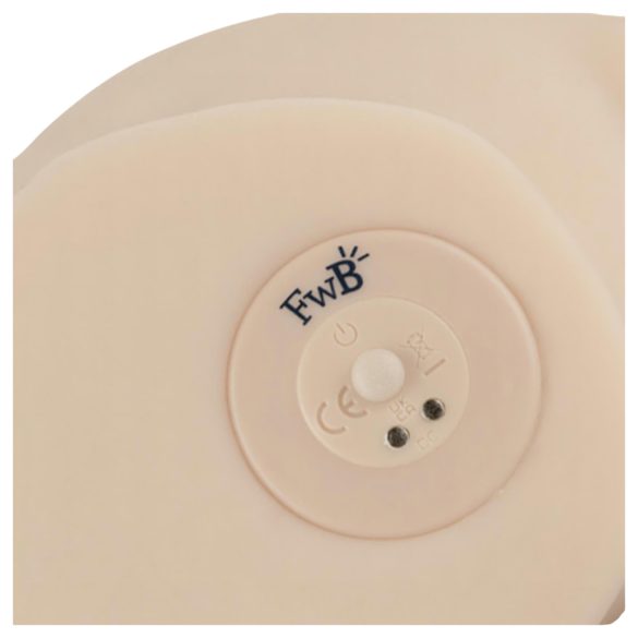 FWB - realistisk vibrating torsomasturbator - hudfärgad