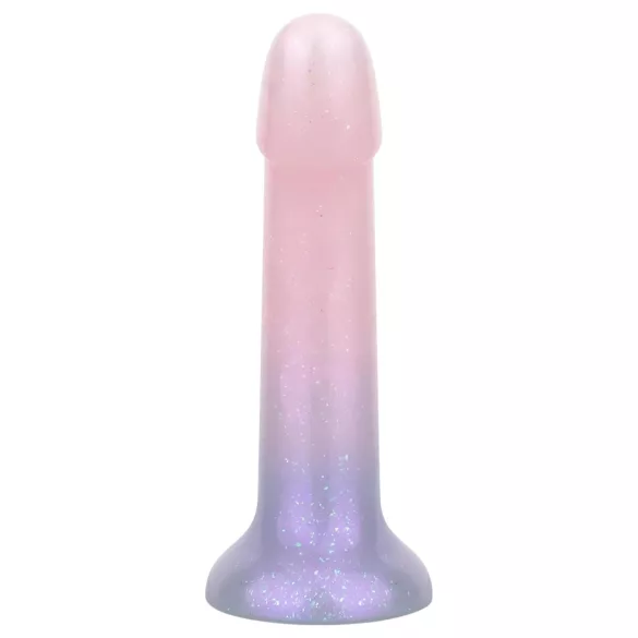 EasyToys Mermaid - glittrig dildo - 15 cm (rosa)