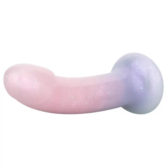 EasyToys Mermaid - glittrig dildo - 15 cm (rosa)