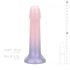 EasyToys Mermaid - glittrande dildo - 15 cm (rosa)
