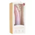 EasyToys Mermaid - dildo med glitter - silikon rosa 19cm