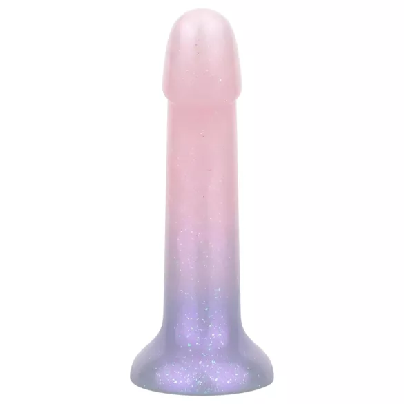 EasyToys Mermaid - dildo med glitter - silikon rosa 19cm