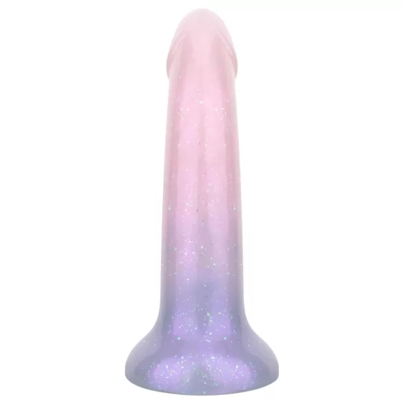 EasyToys Mermaid - dildo med glitter - silikon rosa 19cm