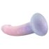 EasyToys Mermaid - glittrig dildo - 19 cm (rosa)