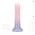 EasyToys Mermaid - dildo med glitter - silikon rosa 19cm