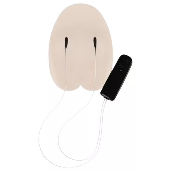 FWB - masturbator vagina och anus med vibrator - naturfärg