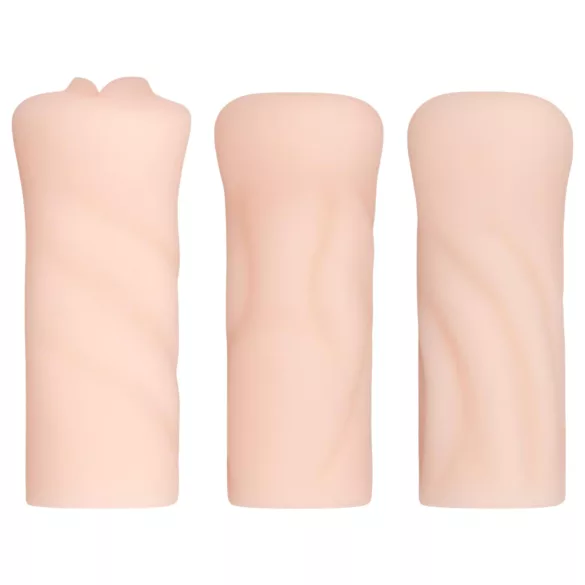 FWB - masturbator set realistisk - naturfärg