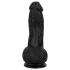 Easytoys - realistisk dildo med pung - 12 cm - svart