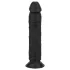 EasyToys - realistisk dildo - 17,5 cm (svart)