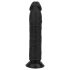 Easytoys - naturtrogen dildo - 22,5 cm (svart)