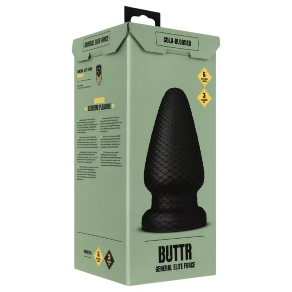 BUTTR - analplugg stor - svart