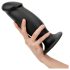 BUTTR AH-1 - Sugpropp analdildo (svart)