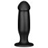 BUTTR AH-1 - Sugpropp analdildo (svart)