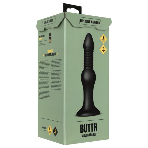 BUTTR Explosive Warhead - analdildo - svart