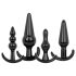 EasyToys - Analkollektion - 4 delar (svart)