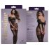 Christine - Transparent nätoverall - (svart) - XS-XL