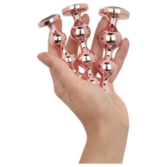 Rosy Gold - analdildoset - roséguld